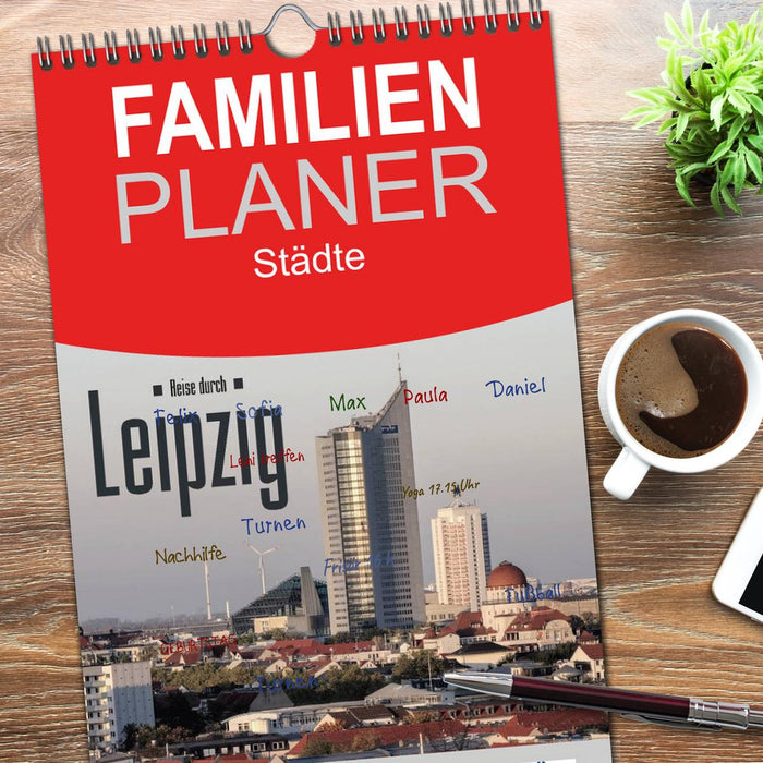 Reise durch Leipzig (CALVENDO Familienplaner 2026)
