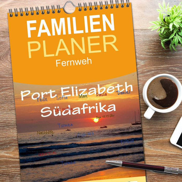 Port Elizabeth - Südafrika - Impressionen einer Stadt in Bildern (CALVENDO Familienplaner 2026)