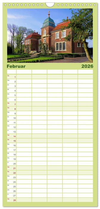 Neuharlingersiel - Ostfrieslands schönstes Hafenstädtchen (CALVENDO Familienplaner 2026)