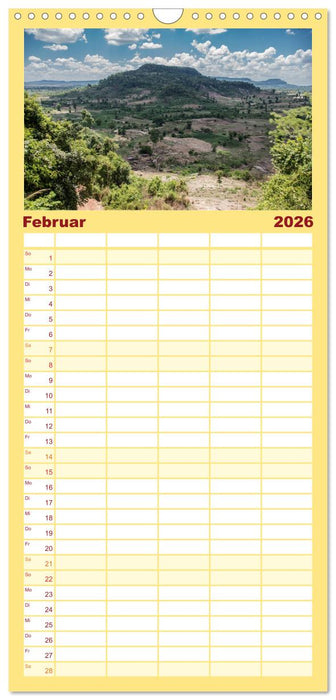 Magisches Kambodscha (CALVENDO Familienplaner 2026)