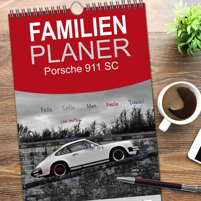 Porsche 911 SC (CALVENDO Familienplaner 2026)