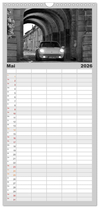 Porsche 911 SC (CALVENDO Familienplaner 2026)