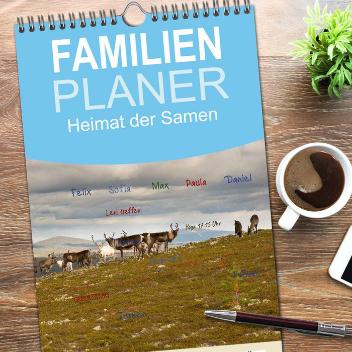 Heimat der Samen (CALVENDO Familienplaner 2026)