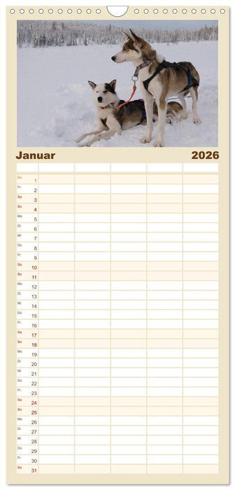 Heimat der Samen (CALVENDO Familienplaner 2026)