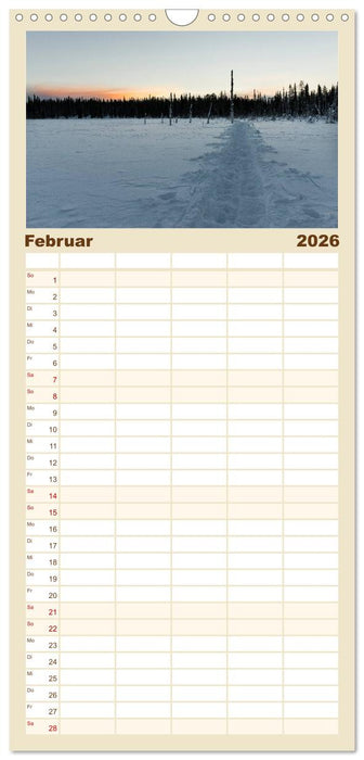 Heimat der Samen (CALVENDO Familienplaner 2026)