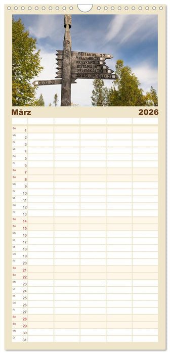 Heimat der Samen (CALVENDO Familienplaner 2026)