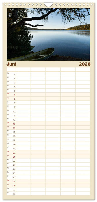 Heimat der Samen (CALVENDO Familienplaner 2026)