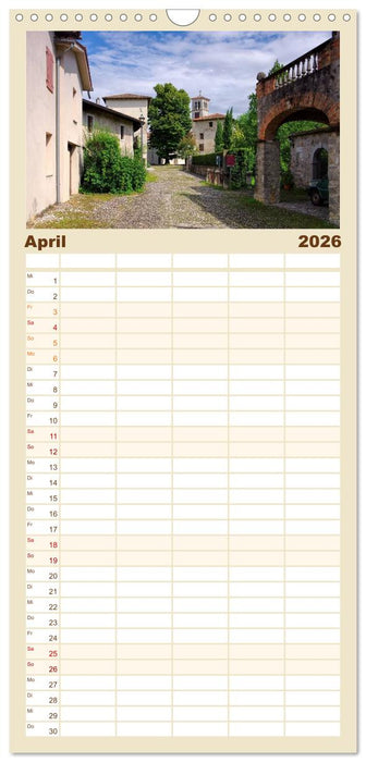 Friaul-Julisch Venetien - zwischen Alpen und Adria (CALVENDO Familienplaner 2026)