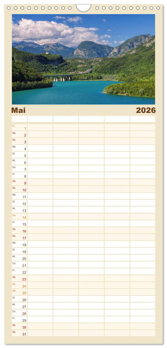 Friaul-Julisch Venetien - zwischen Alpen und Adria (CALVENDO Familienplaner 2026)