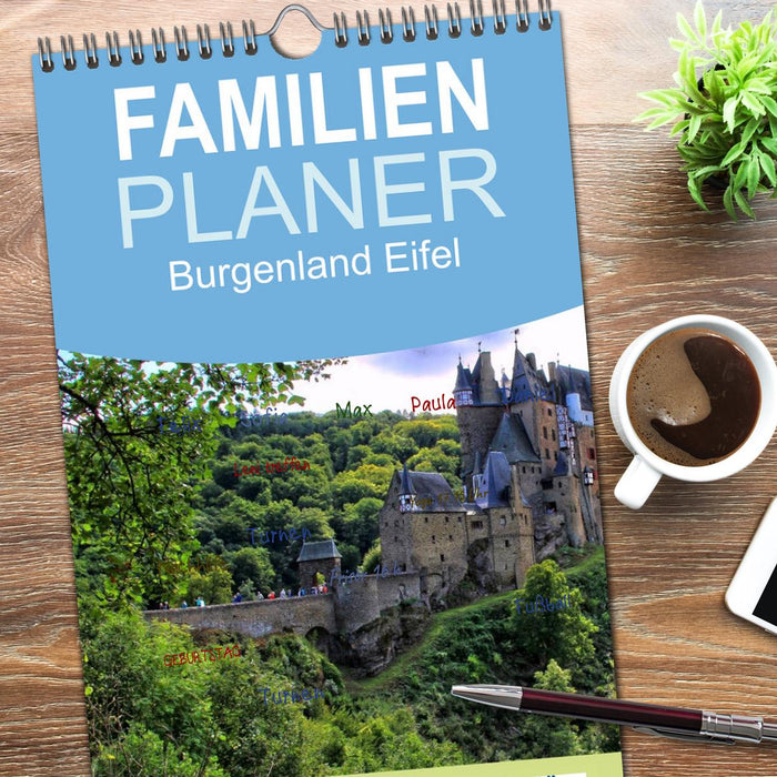 Burgenland Eifel (CALVENDO Familienplaner 2026)