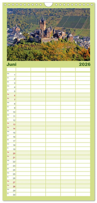 Burgenland Eifel (CALVENDO Familienplaner 2026)