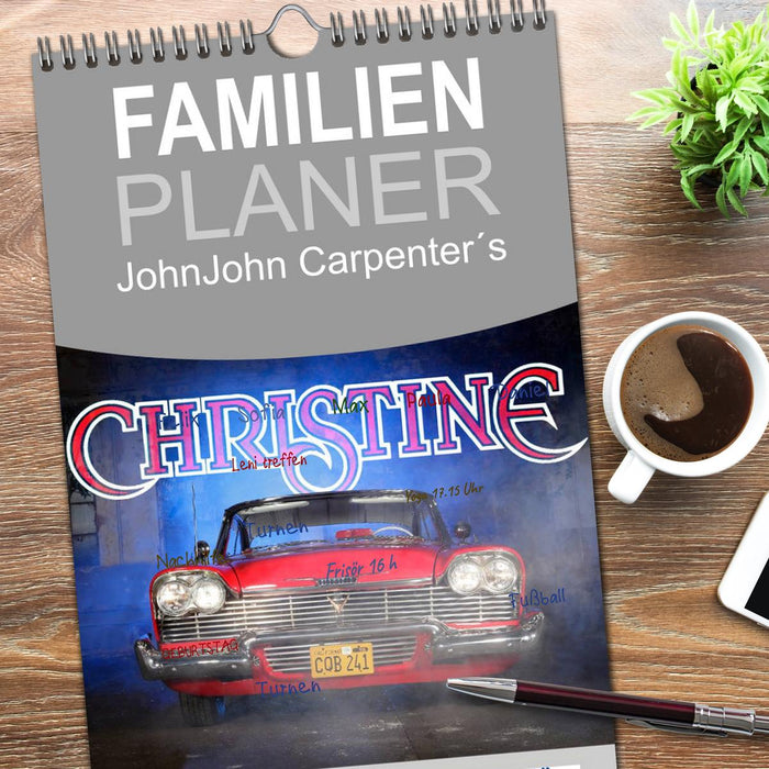 John Carpenter´s Christine (CALVENDO Familienplaner 2026)