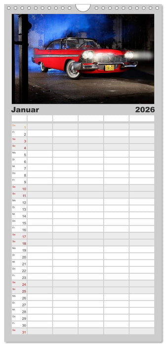 John Carpenter´s Christine (CALVENDO Familienplaner 2026)