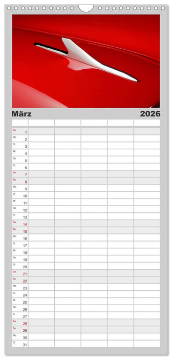 John Carpenter´s Christine (CALVENDO Familienplaner 2026)