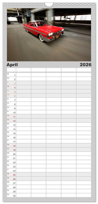 John Carpenter´s Christine (CALVENDO Familienplaner 2026)