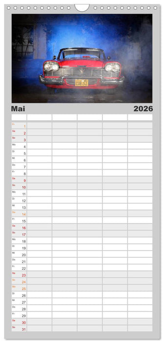 John Carpenter´s Christine (CALVENDO Familienplaner 2026)