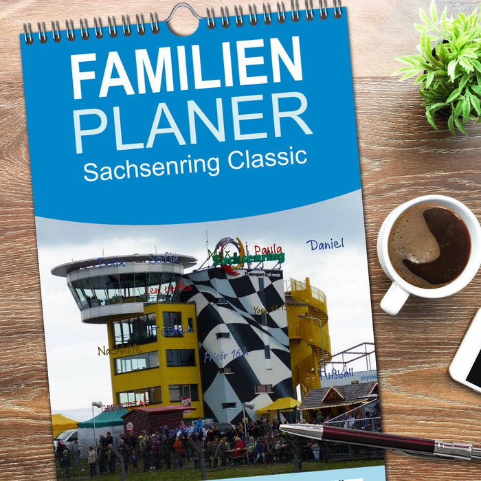 Sachsenring Classic (CALVENDO Familienplaner 2026)