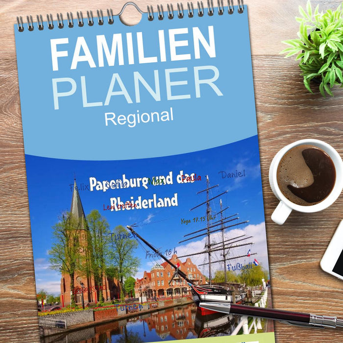 Papenburg und das Rheiderland (CALVENDO Familienplaner 2026)