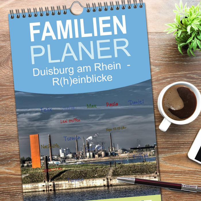 Duisburg am Rhein - R(h)einblicke (CALVENDO Familienplaner 2026)