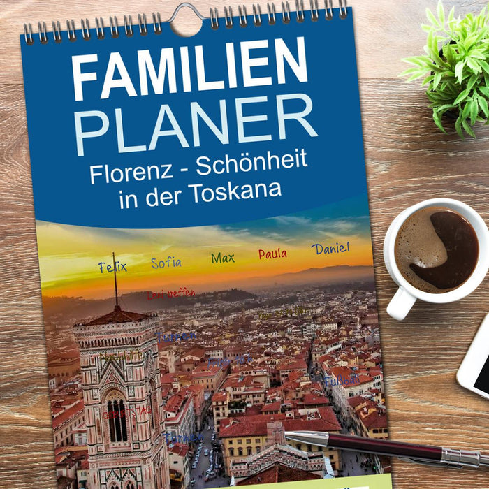 Florenz - Schönheit in der Toskana (CALVENDO Familienplaner 2026)