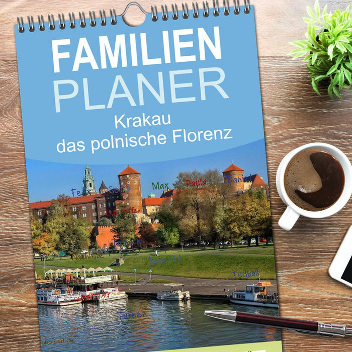 Krakau - das polnische Florenz (CALVENDO Familienplaner 2026)