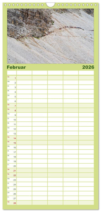 Wege durchs neue Jahr (CALVENDO Familienplaner 2026)