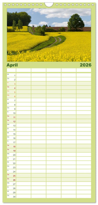 Wege durchs neue Jahr (CALVENDO Familienplaner 2026)