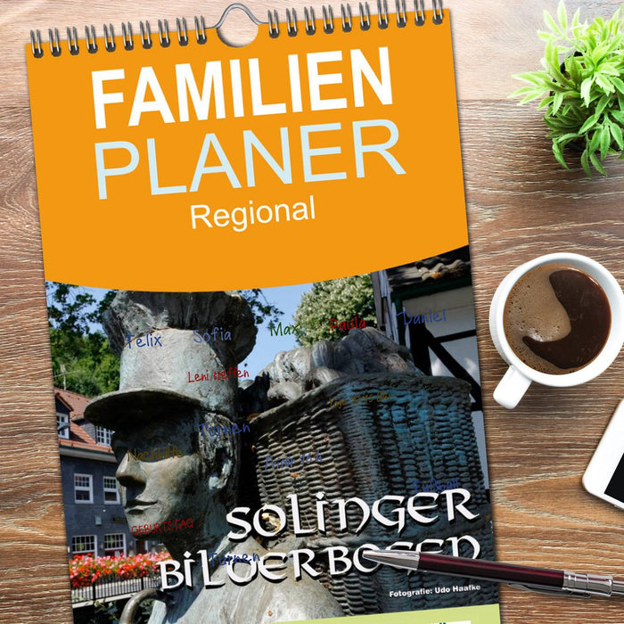 Solinger Bilderbogen 2026 (CALVENDO Familienplaner 2026)