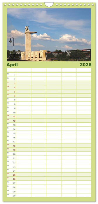 Magdeburger Ansichten (CALVENDO Familienplaner 2026)