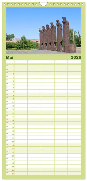 Magdeburger Ansichten (CALVENDO Familienplaner 2026)