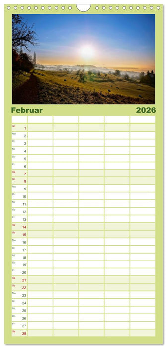 Bodensee - "Die Dörfer sind wie ein Garten ..." (Rainer Maria Rilke) (CALVENDO Familienplaner 2026)