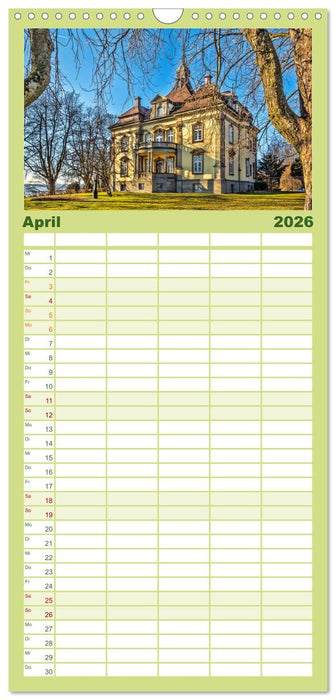 Bodensee - "Die Dörfer sind wie ein Garten ..." (Rainer Maria Rilke) (CALVENDO Familienplaner 2026)