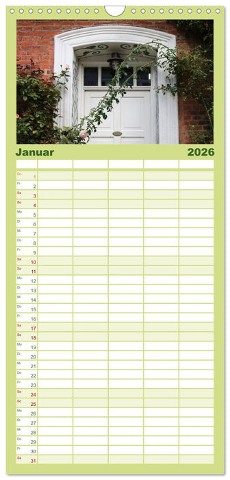 Ribe, Dänemarks alte Stadt mit Mittelaltercharme und Wikinger-Vergangenheit (CALVENDO Familienplaner 2026)