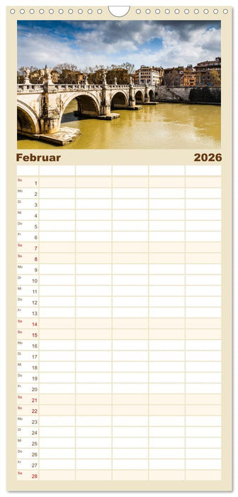 Bella Italia. Farben des Südens (CALVENDO Familienplaner 2026)