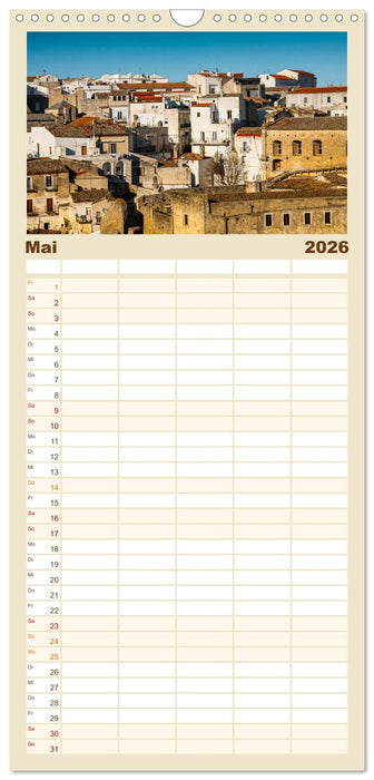 Bella Italia. Farben des Südens (CALVENDO Familienplaner 2026)