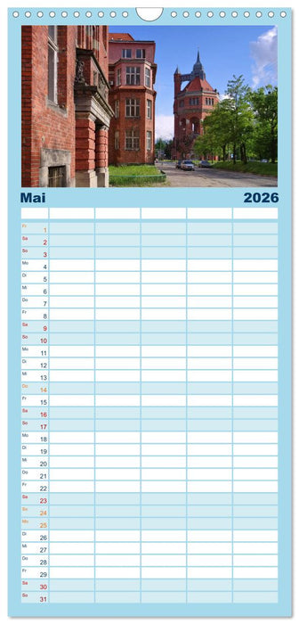 Breslau - Schlesiens Herz an der Oder (CALVENDO Familienplaner 2026)