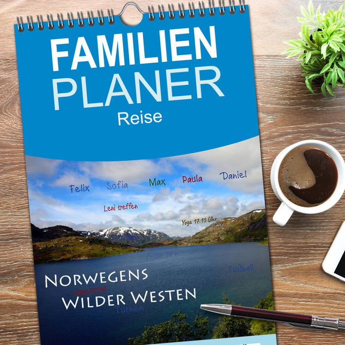 Norwegens Wilder Westen (CALVENDO Familienplaner 2026)