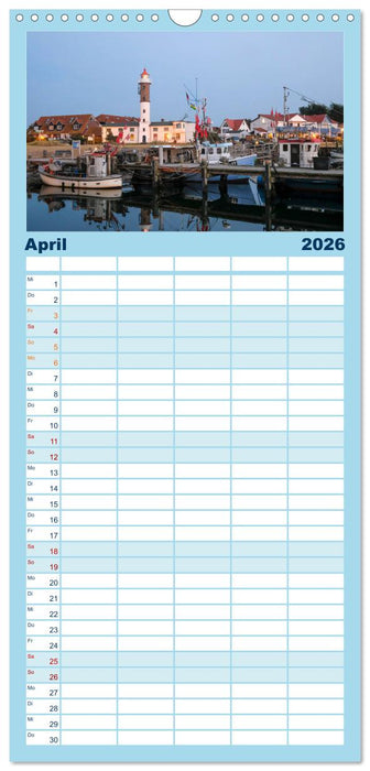 Osteeinsel Poel (CALVENDO Familienplaner 2026)