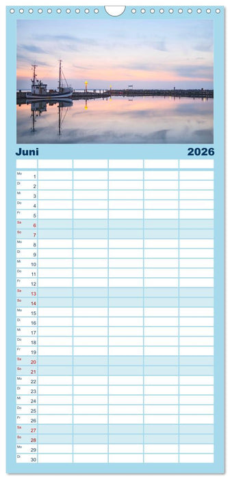 Osteeinsel Poel (CALVENDO Familienplaner 2026)