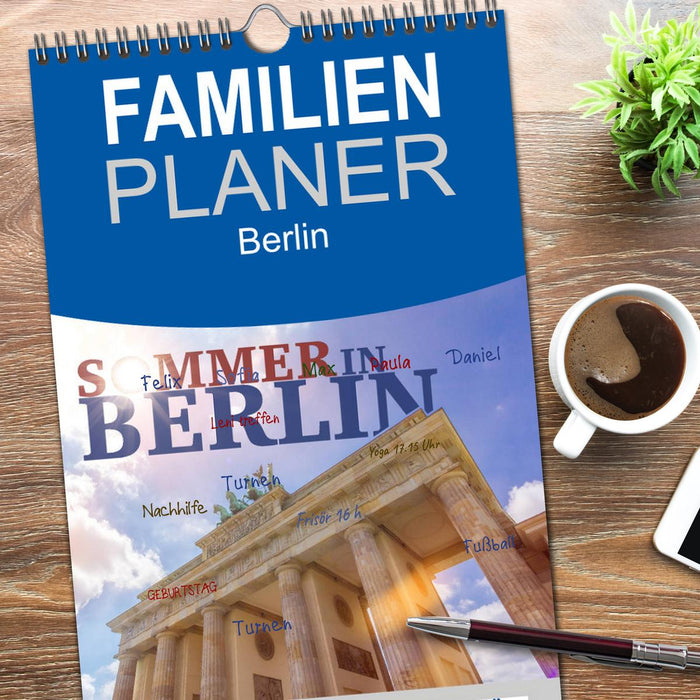SOMMER IN BERLIN (CALVENDO Familienplaner 2026)