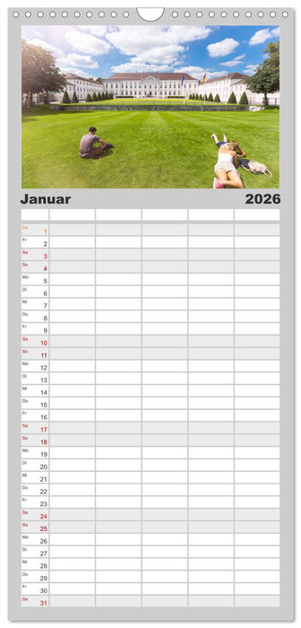 SOMMER IN BERLIN (CALVENDO Familienplaner 2026)