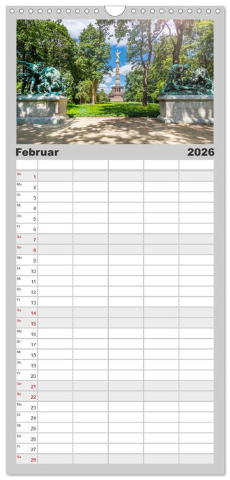 SOMMER IN BERLIN (CALVENDO Familienplaner 2026)