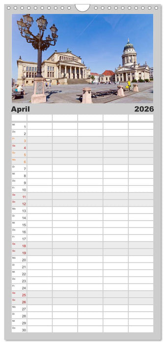 SOMMER IN BERLIN (CALVENDO Familienplaner 2026)