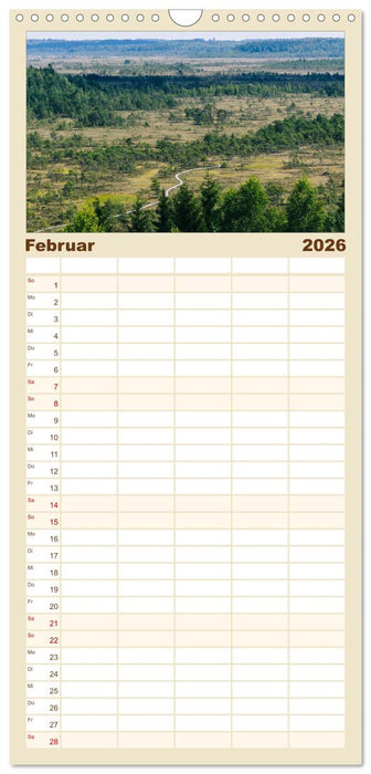 Finnlands raue Schönheit (CALVENDO Familienplaner 2026)