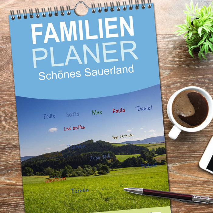 Schönes Sauerland (CALVENDO Familienplaner 2026)