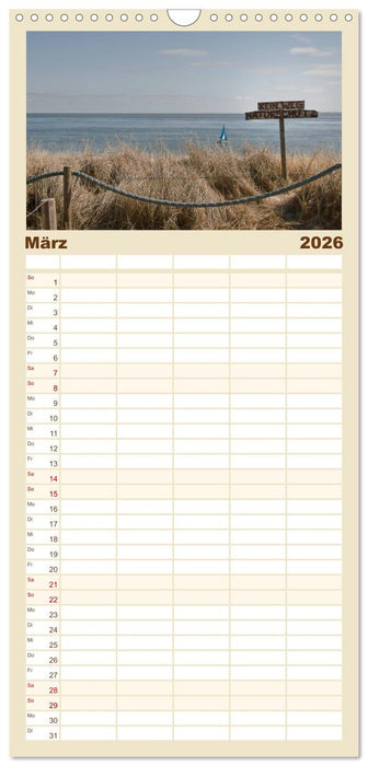 Sylt-Momente (CALVENDO Familienplaner 2026)