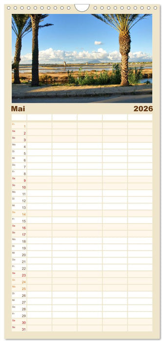 Sizilien - Traum im Mittelmeer (CALVENDO Familienplaner 2026)