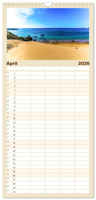 Idyllisches Rhodos (CALVENDO Familienplaner 2026)