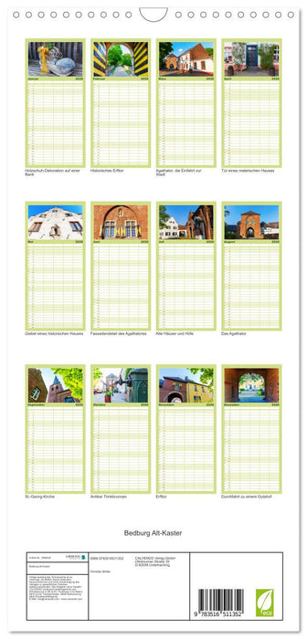 Bedburg Alt-Kaster (CALVENDO Familienplaner 2026)