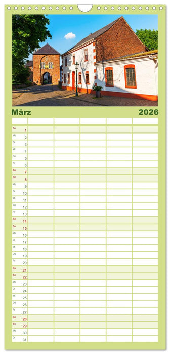 Bedburg Alt-Kaster (CALVENDO Familienplaner 2026)